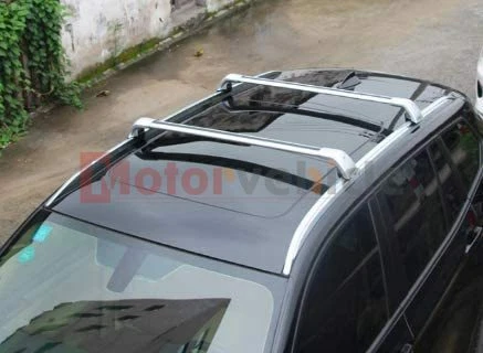US Stock For 2013-2018 Audi Q3 Silver Cross Bars Lockable Roof Rack Rails Foto 3 de 4