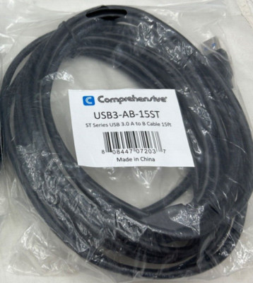 Comprehensive Usb Data Tranfer Cable - Usb - 15 Ft - Type A Male Usb - Type B