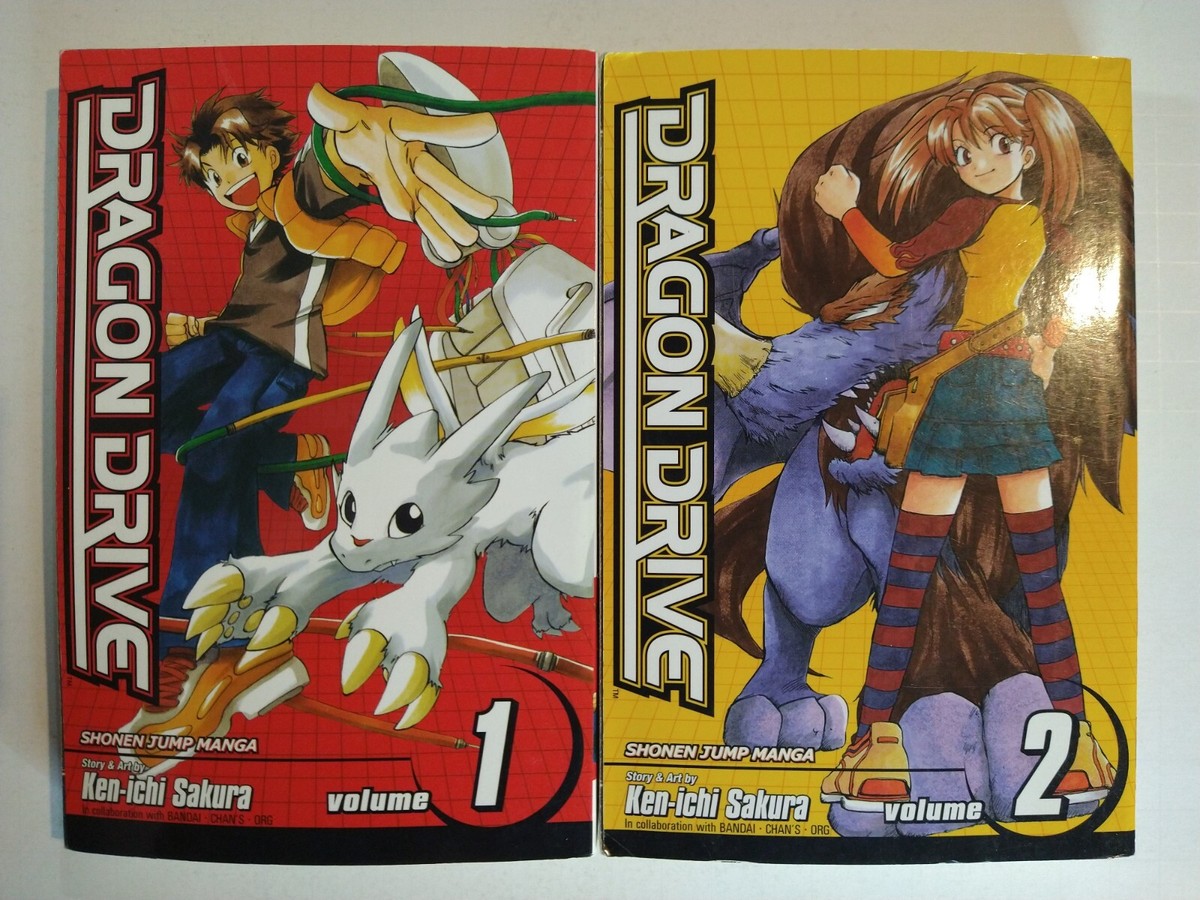 Viz Media Dragon Drive Volumes 1 & 2 Ken-ichi Sakura VF 8.0 | eBay