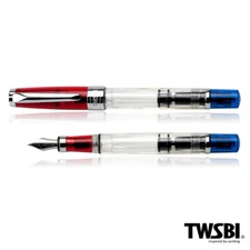 NEW TWSBI Diamond 580 RBT Fountain Pen (F - Fine)  Stainless Steel NIB