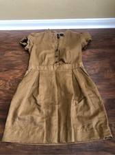 Vintage Mango Casual sportswear V neck dress size 4 