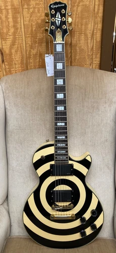 Epiphone Zakk Wylde Les Paul Custom Bullseye Electric Guitar with Hard Case
