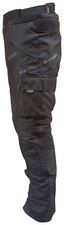 Pantalone Moto in Cordura Altavisibilita Impermiabile Termico Estrabile 5XL 58