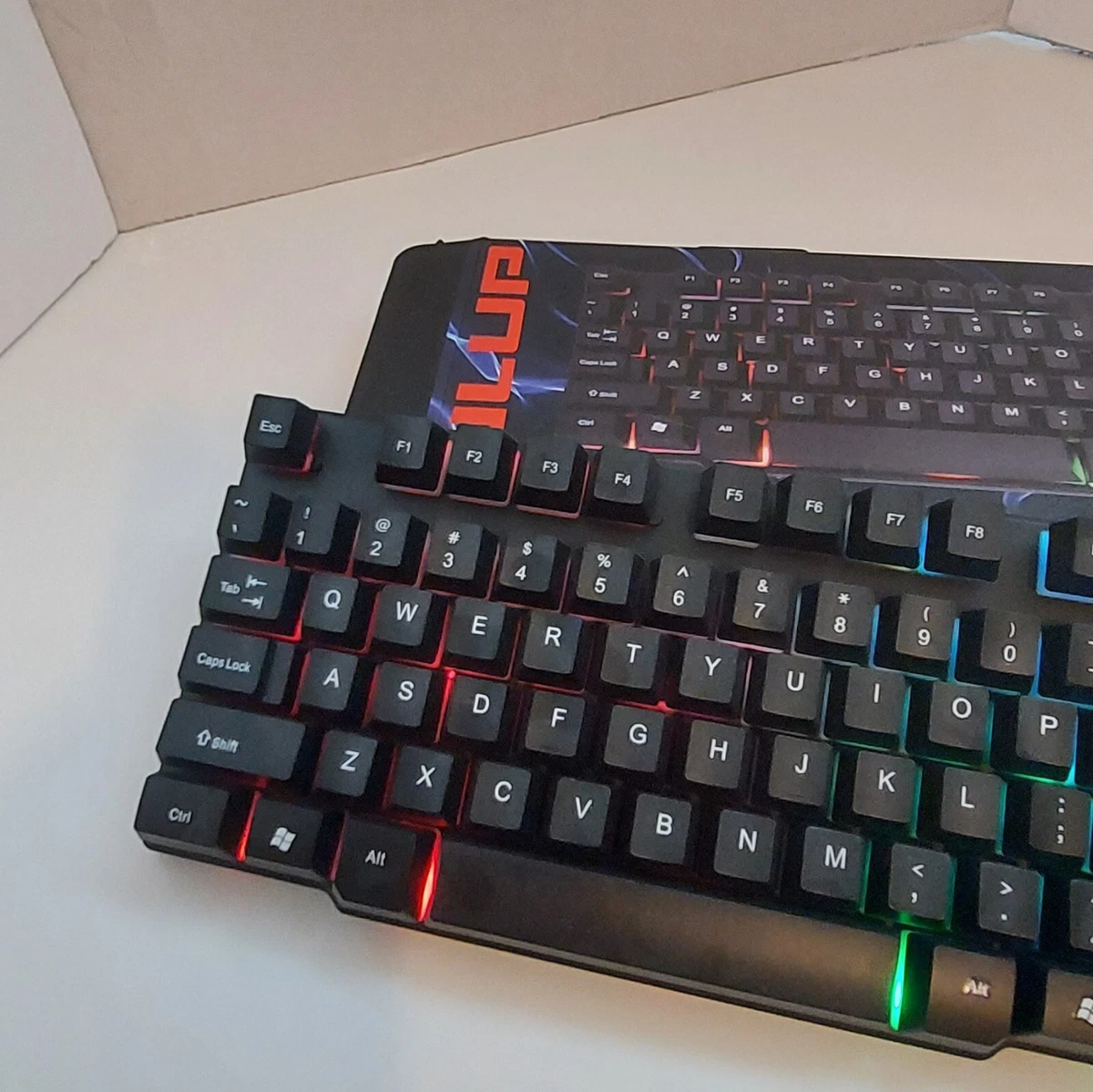 LVLUP Pro Gaming Keyboard with LED Light up Keys eBay