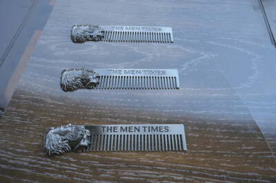 Beard Comb-steel Moustache Comb-Christmas Gift For him- New Year gift New Comb
