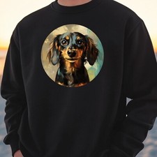 Dachshund Portrait Sweatshirt Cosy and Perfect for Any Occasion S to 4XL