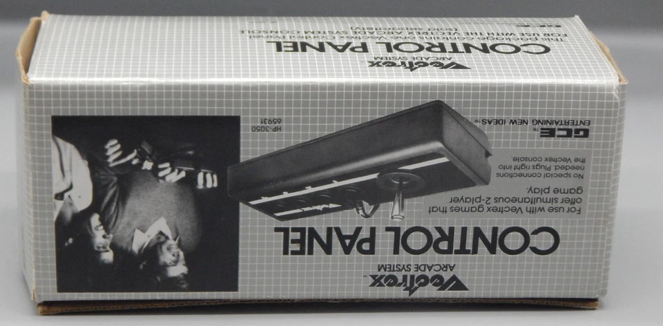 VECTREX original vintage CONTROL PANEL box manual GCE 1983 game controller CIB ! - Image 4 of 4