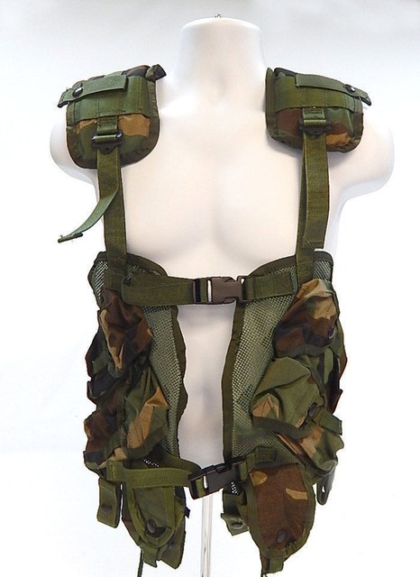 Vietnam War Gear NEW Woodland Camo Tactical Load Bearing Vest LBV