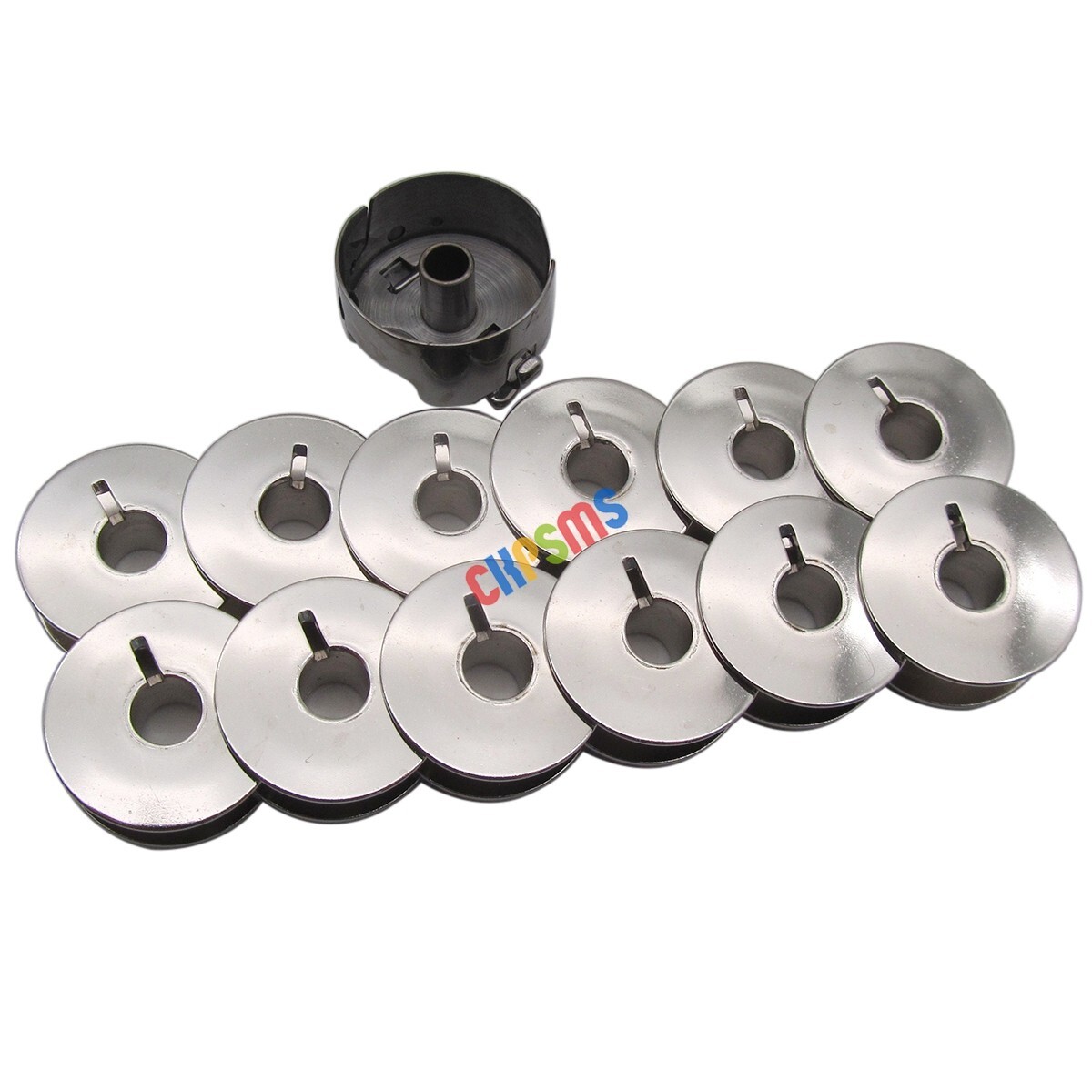 Set Bobbin Case & Bobbin FIT FOR SINGER 206, 206K, 206W, 306 - Foto 12