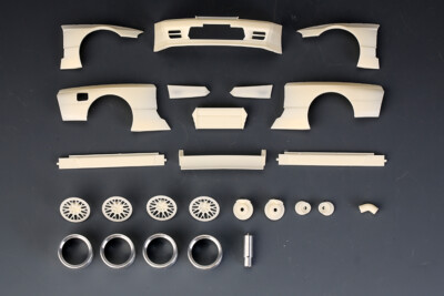 1/24 RB Pandem R32 Wide Body Transkit for Tamiya kits