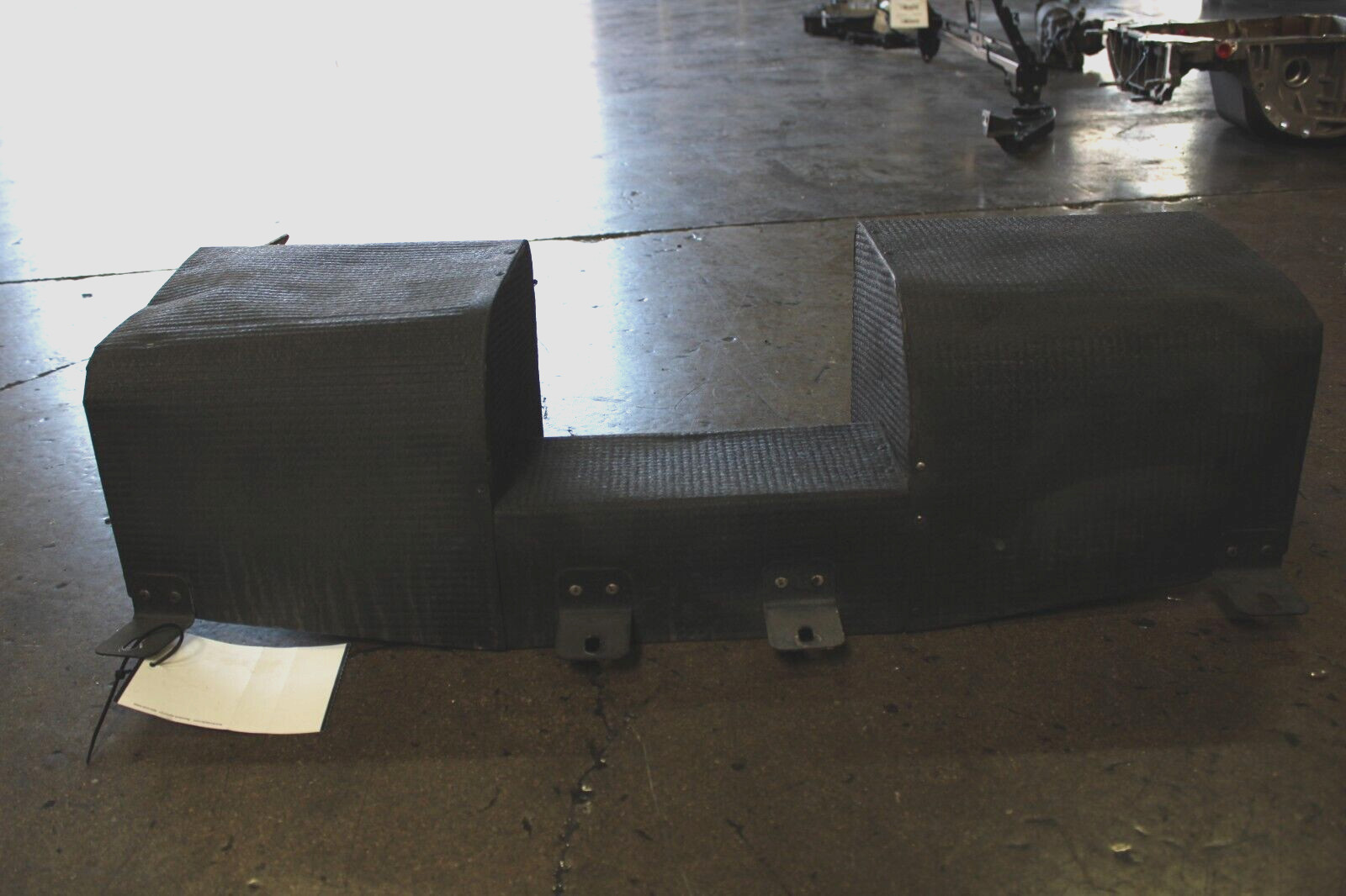 Lamborghini Gallardo, Spyder, Muffler Heat Shield, Used, P/N 407251413C