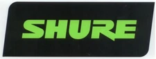 NEW Shure Bumper Sticker  Part# 330B41666 - Ships Free!