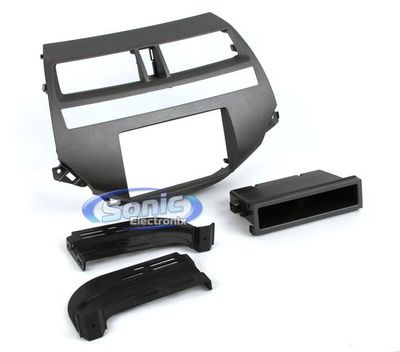 Scosche HA1707DCDGB Single/Double DIN Install Dash Kit for 2008-Up Honda Accord