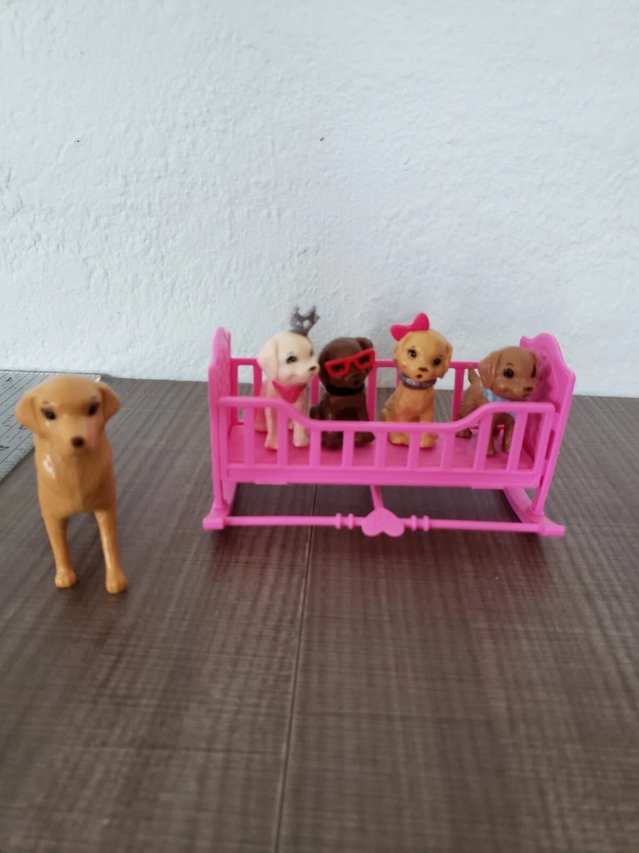 Barbie on sale puppy cradle