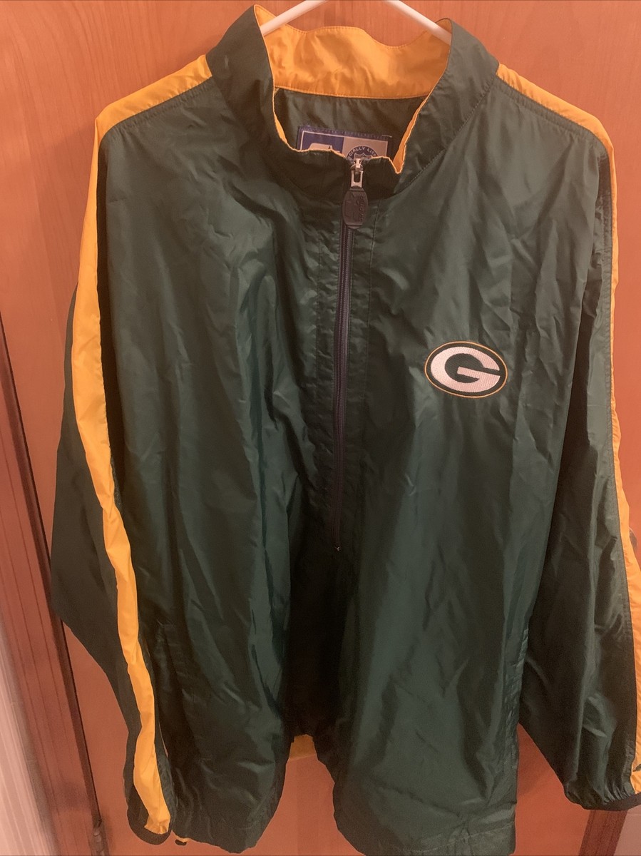 packers ジャケット Vintage Green Bay Packers Jacket Mens XL Green Yellow NFL