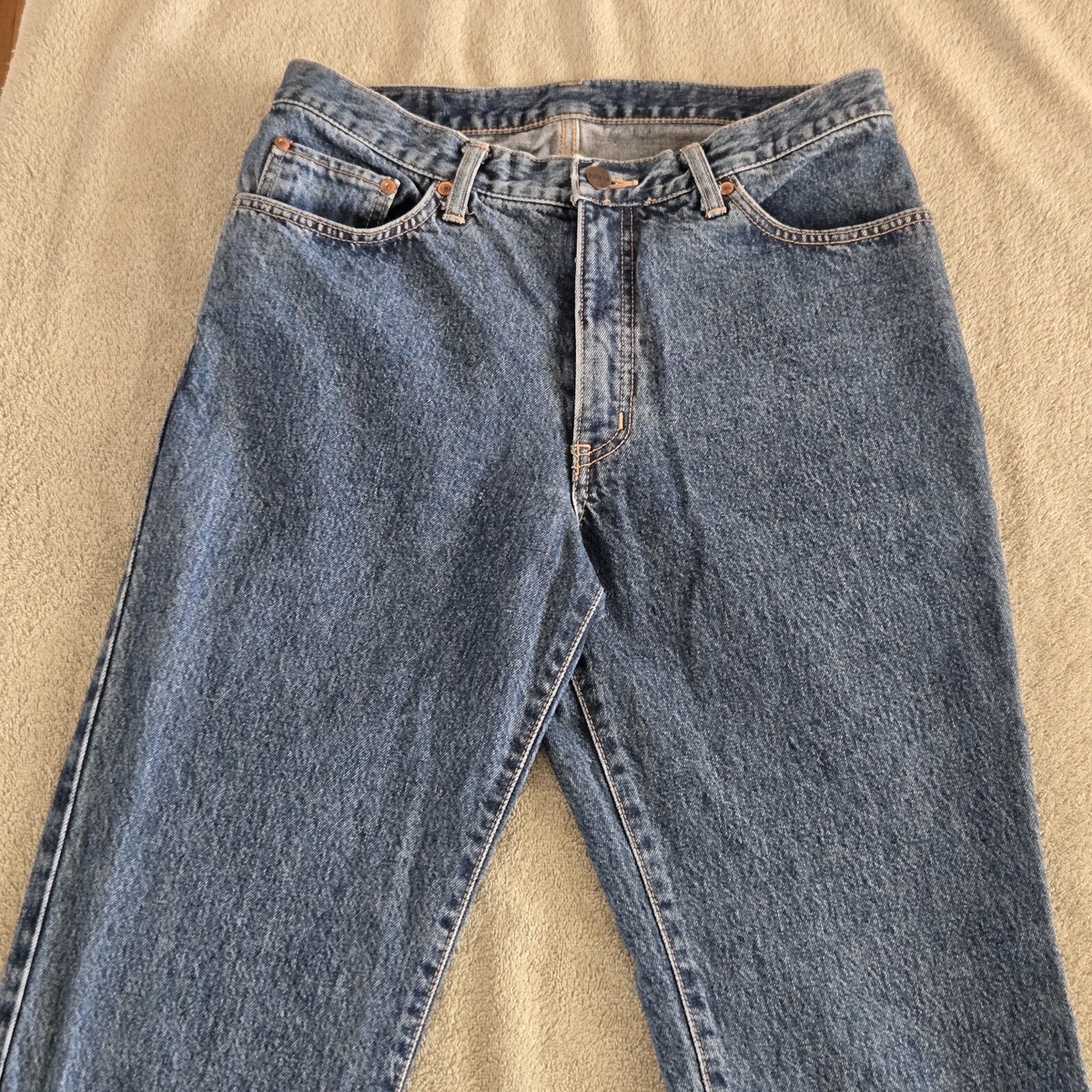 EDWIN Mens Jeans Japanese Denim 32x33 Blue Straight-Leg, Slim 