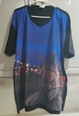 Officially Licensed Twisty The Clown American Horror Story Freakshow T-Shirt 2XL