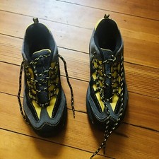 Ozark Trail Utah Low Size 6 Gray Yellow Black Waterproof Sneakers Hiking Shoes