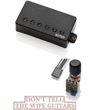 EMG ALX Alexi Laiho HZ Black Humbucker Pickup Standard Spaced ABQ Boost Preamp