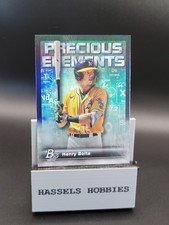 Henry Bolte 2023 Bowman Platinum Baseball #PE-6 Precious Elements - Athletics
