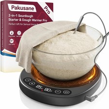 SourKeeper, Larger 2-in-1 Sourdough Starter Warmer Pro - 2026 Upgrade Larger Hea