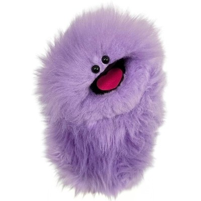 Professional Muppet-Style Hand Puppet Practice Purple Monster Wackadoo
