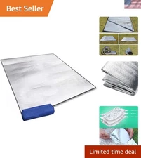 Camping Mat Foam Foil Blanket for Camping Foam Pad Insulating Foil Mat Sleepi...