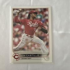 Topps 2022 Series 2 Luis Castillo #392 Cincinnati Reds Base Set Card