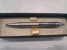 Parker IM  Ballpoint Pen Stainless Steel Brus...