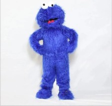 Cookie Monster Blue Mascot Costumes Halloween Fancy Party Dress Cartoon