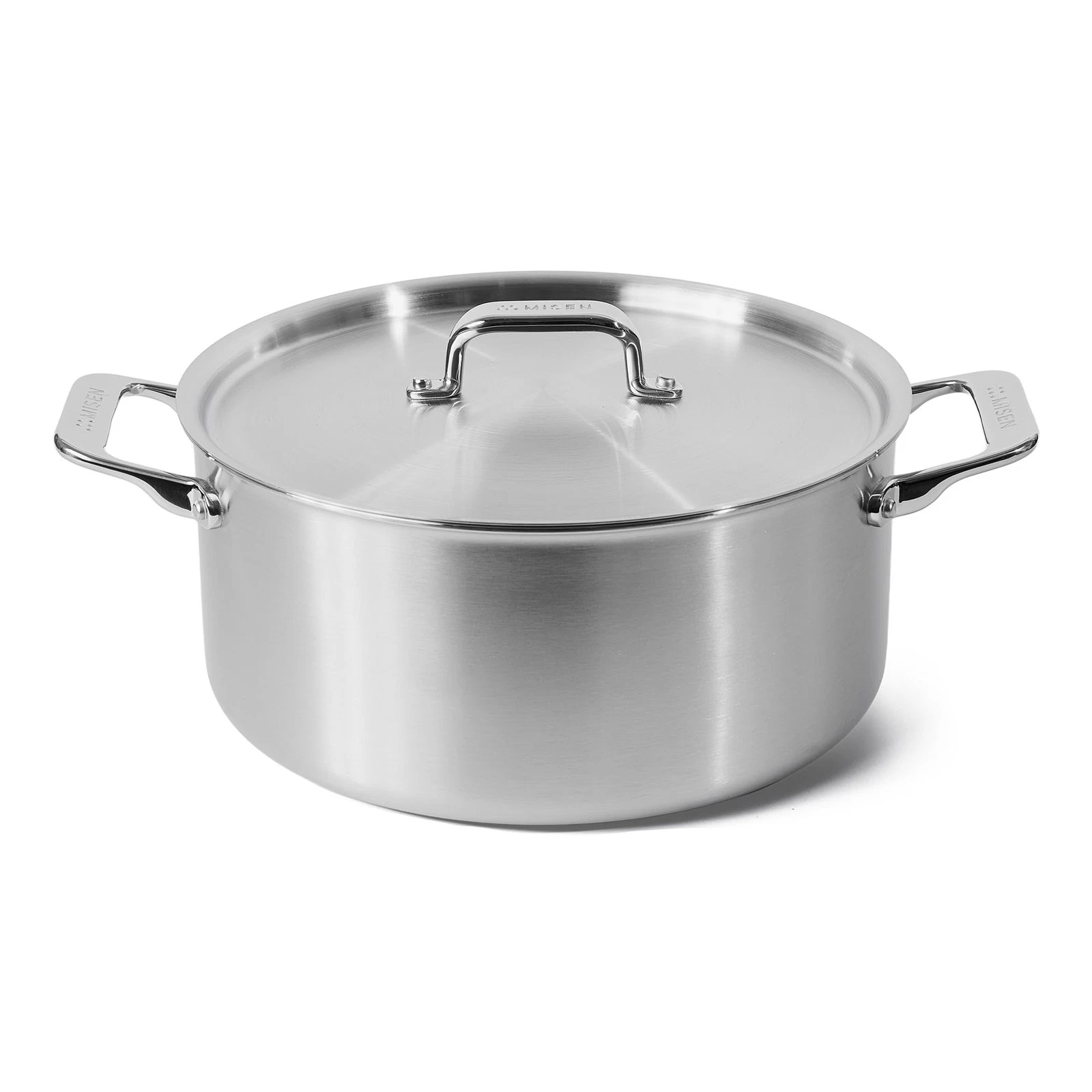 6.75 QT Stainless Steel Stock Pot with Lid - Stew & Soup Pot with Handles - L...