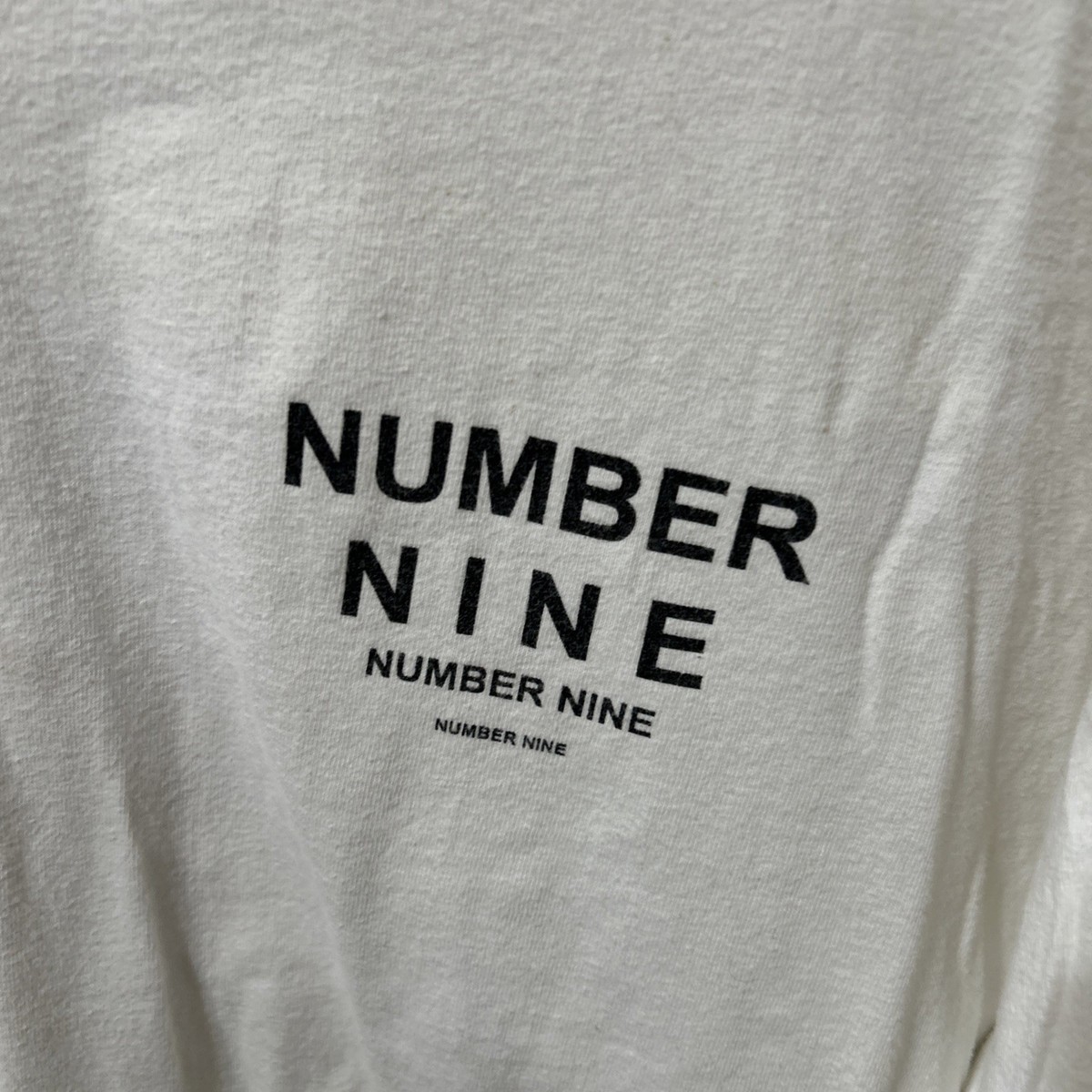 NUMBERNINE mudhoneyナンバーナイン 2003 Tシャツロング. NUMBER (N)INE（ナンバーナイン） tシャツ LONGSLEEVE Tee / 長袖/T