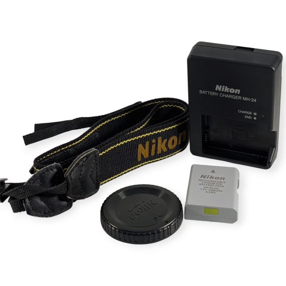 Nikon D3400 DSLR Camera Body • Excellent • LOW 2.6K Shutter • w/ Strap, Chgr.🔋 - Image 2 of 4