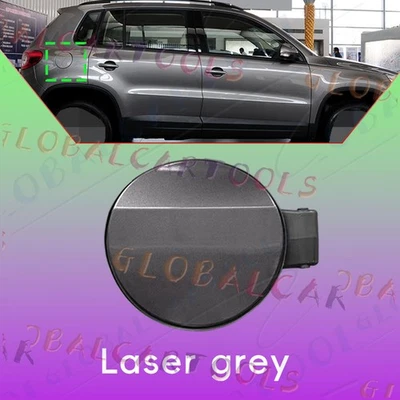 Laser gray Fuel Filler Door Tank Lid Gas Cap Cover For 2010-2019 VW Tiguan - Image 1 of 4