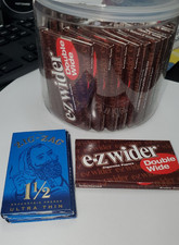 Ez-Wider Double Wide Rolling Papers / ZIG ZAG 1.5 READ FIRST