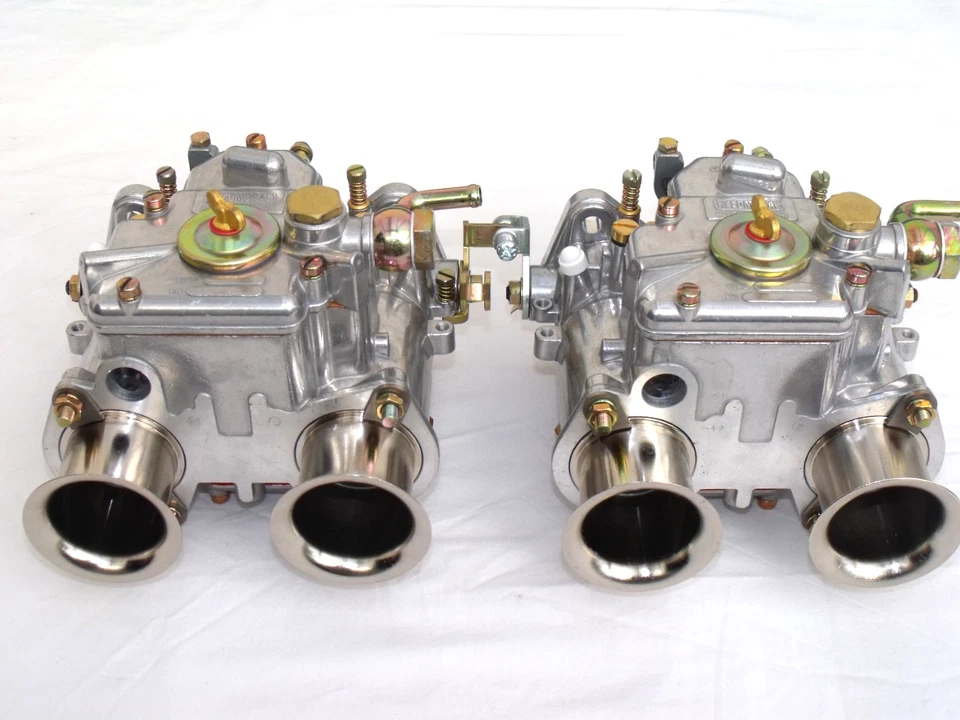 40 DCOE 151 PAIR CARBS / CARBURETTORS LOTUS TWINCAM & FORD X/FLOW , KITCARS — 第 3/4 张图片