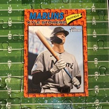 2026 Topps Heritage - Kyle Stowers #395 Color of the Year /77