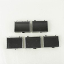 Lot of 5 Plastic Storage Cases Small Parts Organizer Craft Travel
