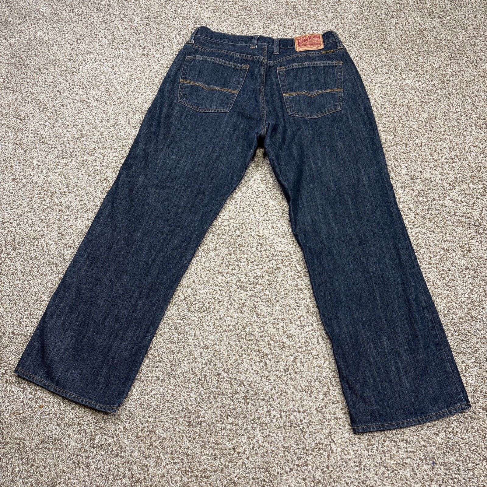 Vintage Lucky Brand Denim Jeans Men’s Size 34 100% Cotton 33x29 - View 13