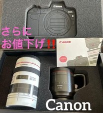 Canon Premium Gift Box Lens shaped Mug Tumbler, Mug  Coaster Set Rare Limited