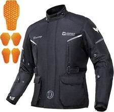 Motorcycle Jacket, Unisex, Waterproof, CE Lev...