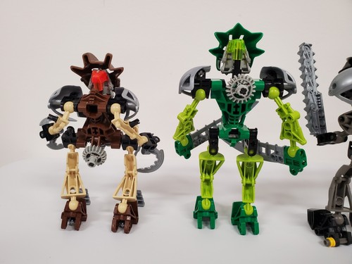Lego Bionicle ORIGINAL TOA NUVA - Complete Set of 6 - NO Manuals Or Cans - Picture 9 of 14