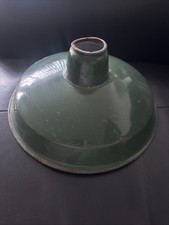 Vintage 12 Green Porcelain Enamel Industrial Barn Light Vintage 12 Green Porcelain Enamel Industrial Barn Light