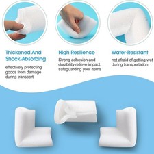 Protective Foam Corner Sleeves for TV Frame Mirrors and Picture Frames