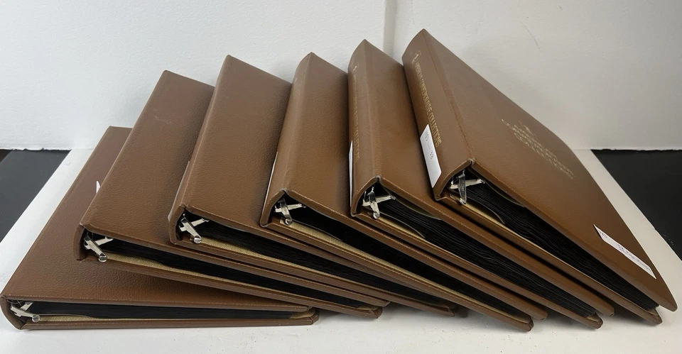 6 Albums- US-MAIL 238 FDC Stamp Sheets American Commemorative Collec. 1979 To 85 - Image 3 of 4