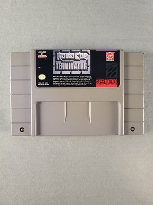 Robocop Vs. The Terminator, SNES, Loose, Authentic!