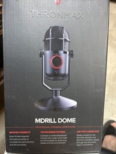 THRONMAX Mdrill Dome Professional USB C Condenser 48k 16bit Plug Play Microphone
