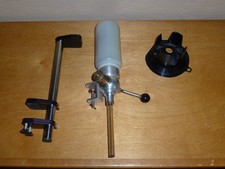 Harrell's Benchrest Powder Measure, 120 Gr Capacity, Bench Stand Clamp & Bottle