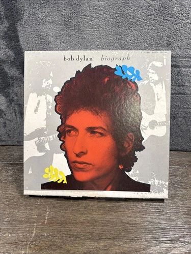 BOB DYLAN BIOGRAPH  5 LP Box Set  DELUXE Edition with Booklet USA VTG 1985 CIB