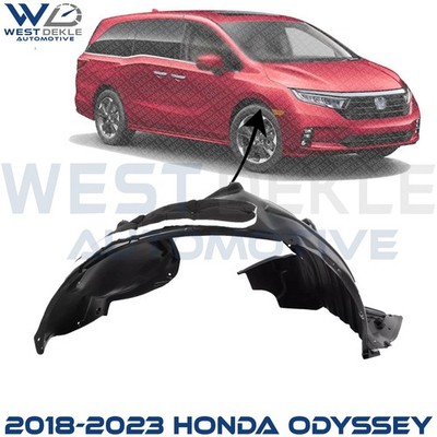 Front Fender Liner Right Passenger Side For 2018-2023 Honda Odyssey